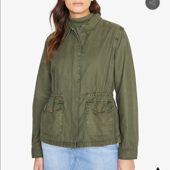 Anthropology Sanctuary liberty Military Jacket Army Green - Picture 5 of 6